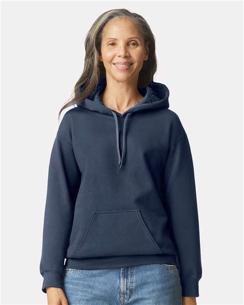 Load image into Gallery viewer, Unisex Softstyle® Midweight Hooded Sweatshirt — product photo 4