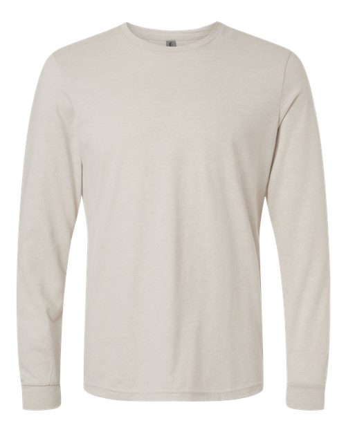 Load image into Gallery viewer, Unisex CVC Long Sleeve T-Shirt - Sand