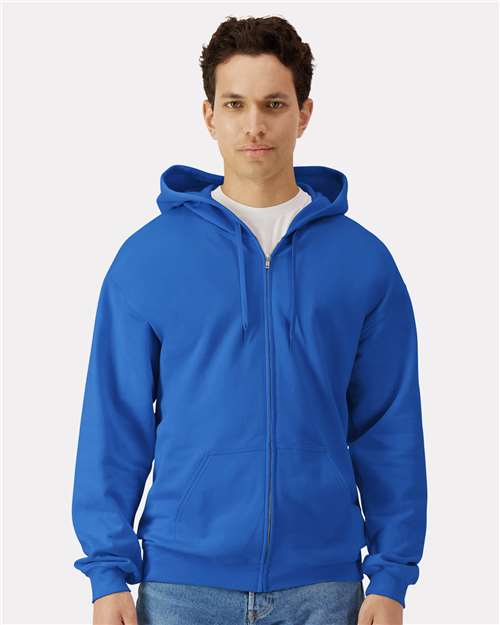 Load image into Gallery viewer, Unisex Softstyle® Full-Zip Hooded Sweatshirt — product photo 9