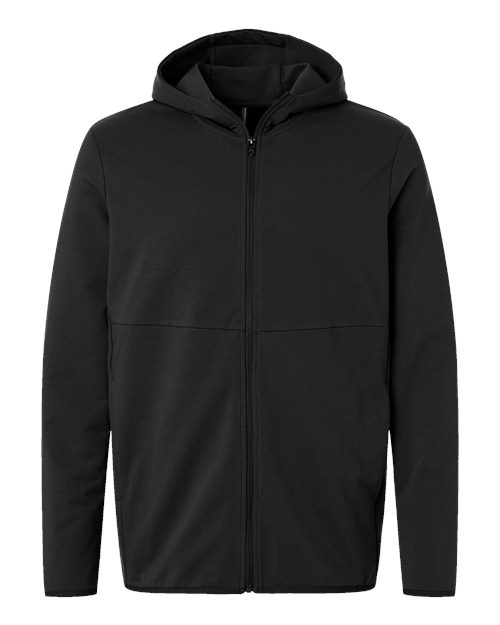 Load image into Gallery viewer, Unisex Perform Full-Zip Hooded Sweatshirt - Black