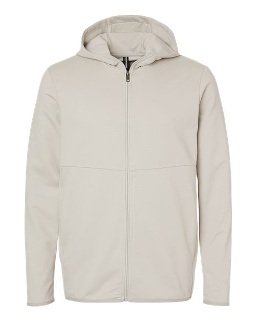 Load image into Gallery viewer, Unisex Perform Full-Zip Hooded Sweatshirt - Smoke