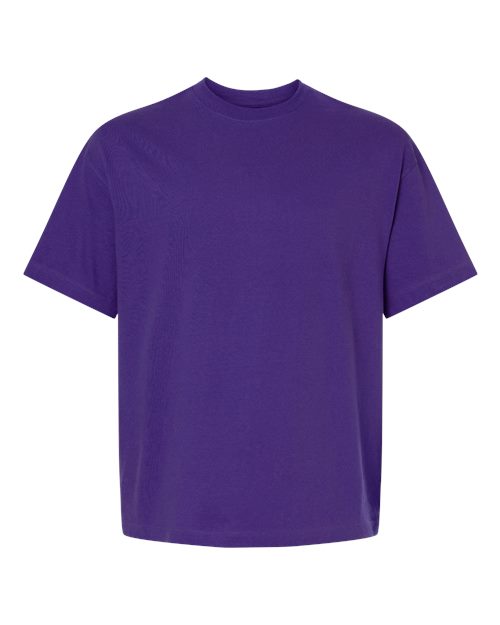 Load image into Gallery viewer, Unisex Beefy-T® Retro Street T-Shirt - Athletic Purple