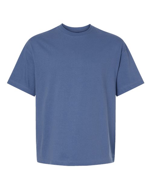 Load image into Gallery viewer, Unisex Beefy-T® Retro Street T-Shirt - Denim Blue