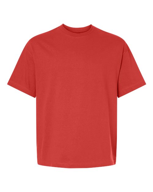Load image into Gallery viewer, Unisex Beefy-T® Retro Street T-Shirt - Poppy Red