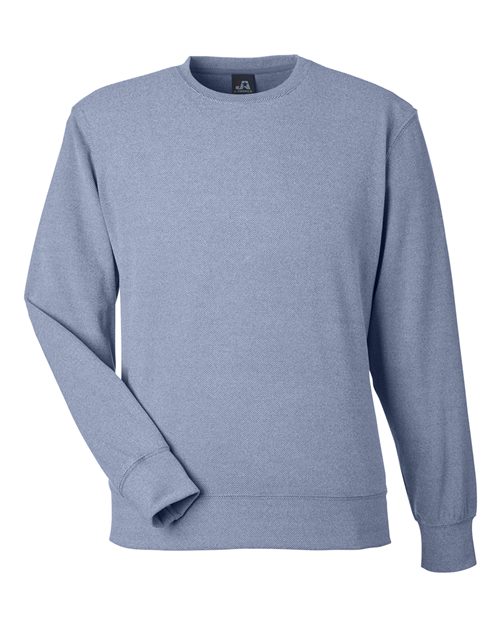 Load image into Gallery viewer, J. America 8761 Unisex Element Fleece Crewneck Sweatshirt - Navy