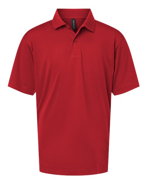 Load image into Gallery viewer, AllPro 41800Y Youth Pro-Lock Performance Polo - Red