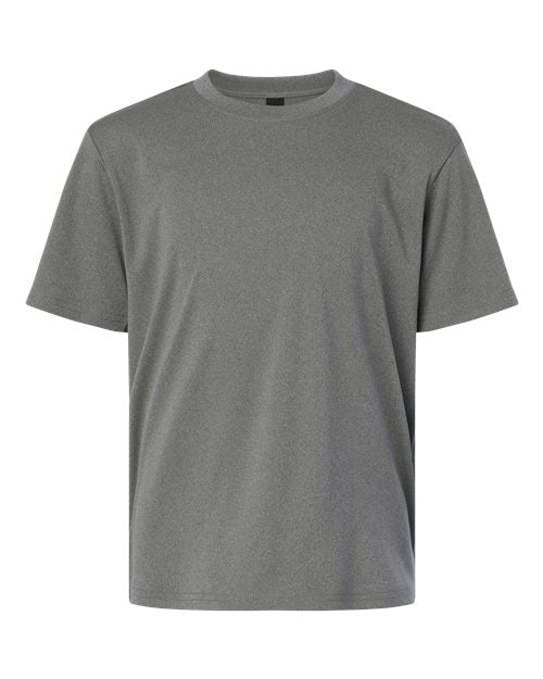 Load image into Gallery viewer, AllPro 48000Y Youth Pro-Lock Performance T-Shirt - Heather Granite