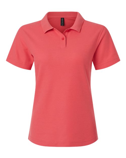 Load image into Gallery viewer, AllPro 62800L Women's Pique Polo - Coral
