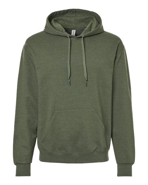 Load image into Gallery viewer, Unisex Ultimate CVC Hooded Sweatshirt - Military Green Heather
