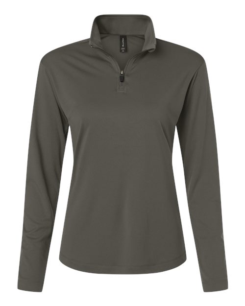 Load image into Gallery viewer, AllPro 41870L Women's Pro-Lock Performance Quarter-Zip Pullover - Charcoal