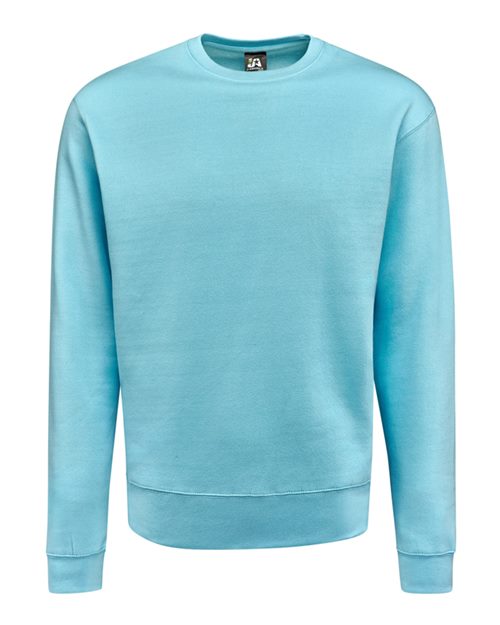Load image into Gallery viewer, J. America 8721 Unisex BTB Fleece Crewneck Sweatshirt - Sky
