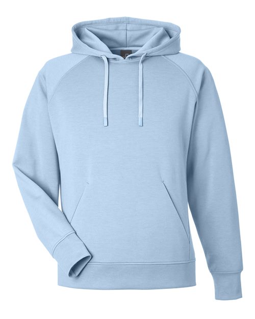Load image into Gallery viewer, J. America 8750 Unisex Apex Fleece Hooded Sweatshirt - Ice Blue