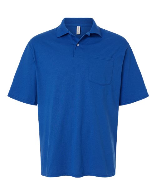 Load image into Gallery viewer, Men's Dri-Power® Polo with Pocket - Royal