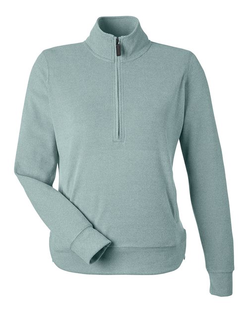 Load image into Gallery viewer, J. America 8762 Women's Element Fleece Quarter-Zip Sweatshirt - Peacock