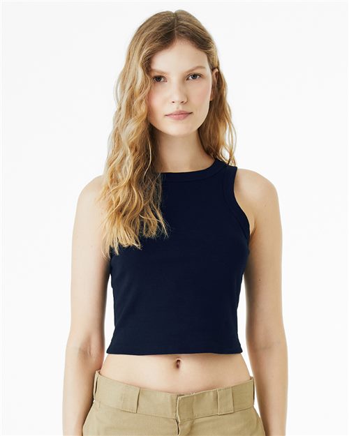 Load image into Gallery viewer, Women's Micro Rib Racer Tank — blank tank top for DTF printing