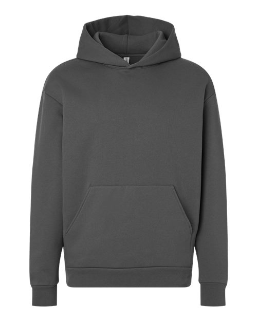 Load image into Gallery viewer, Unisex Boulevard Heavyweight Hooded Sweatshirt - Pigment Black