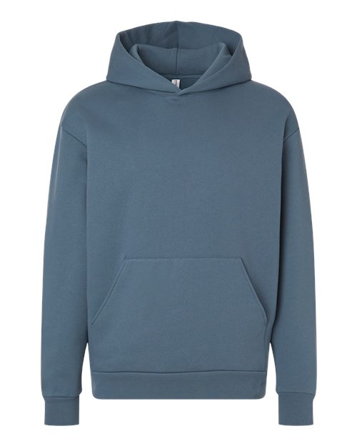 Load image into Gallery viewer, Unisex Boulevard Heavyweight Hooded Sweatshirt - Storm Blue