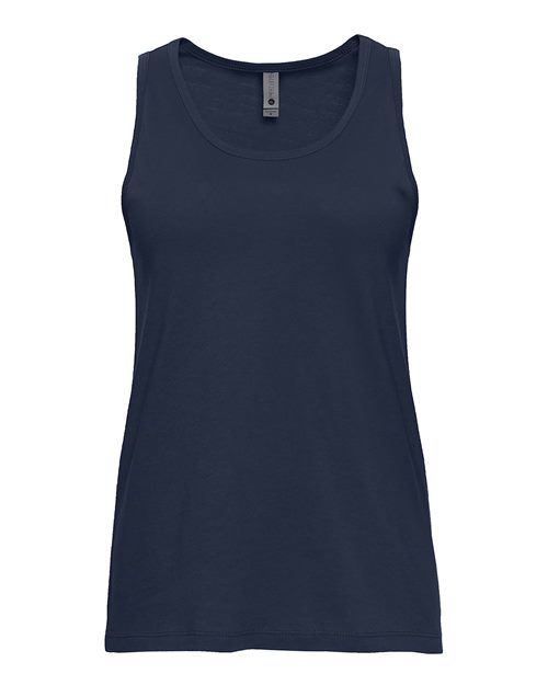 Load image into Gallery viewer, Women's Cotton Tank - Midnight Navy