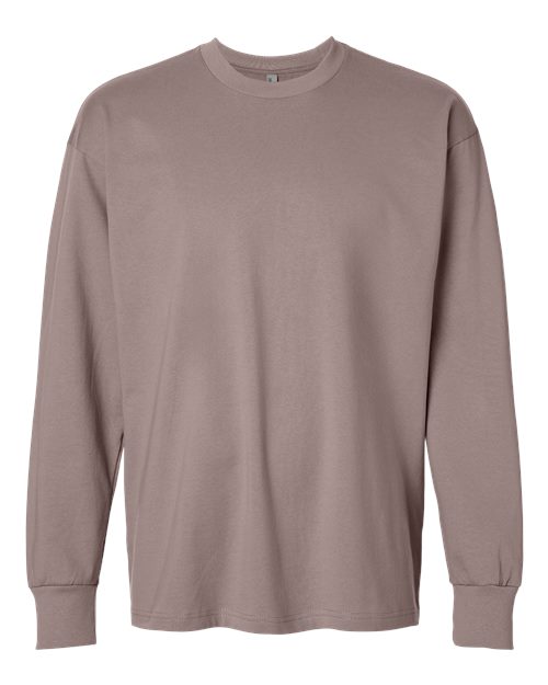 Load image into Gallery viewer, Unisex Heavyweight Long Sleeve T-Shirt - Shiitake