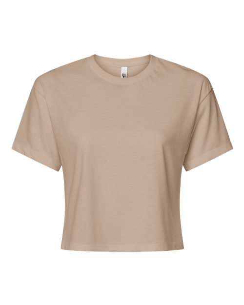 Load image into Gallery viewer, Women's Ideal Crop Top - Tan
