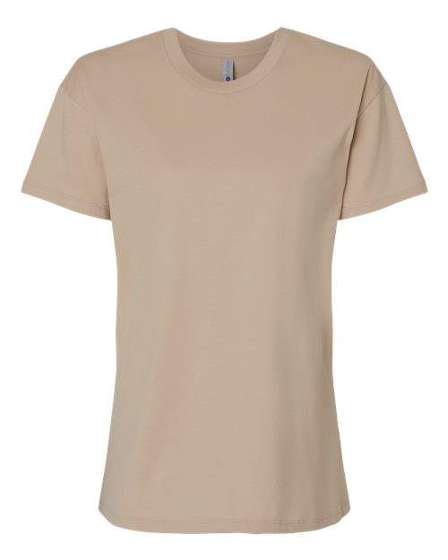 Load image into Gallery viewer, Women's Cotton Relaxed T-Shirt - Tan