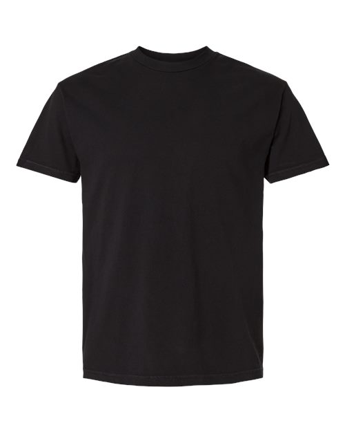 Load image into Gallery viewer, Unisex Garment-Dyed Heavyweight Cotton Tee - True Black