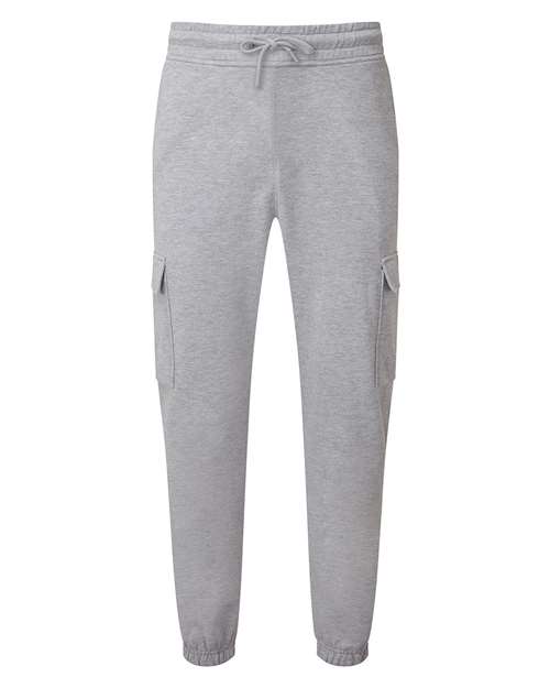 Load image into Gallery viewer, TriDri TD604 Unisex Riley Cargo Joggers - Heather Grey