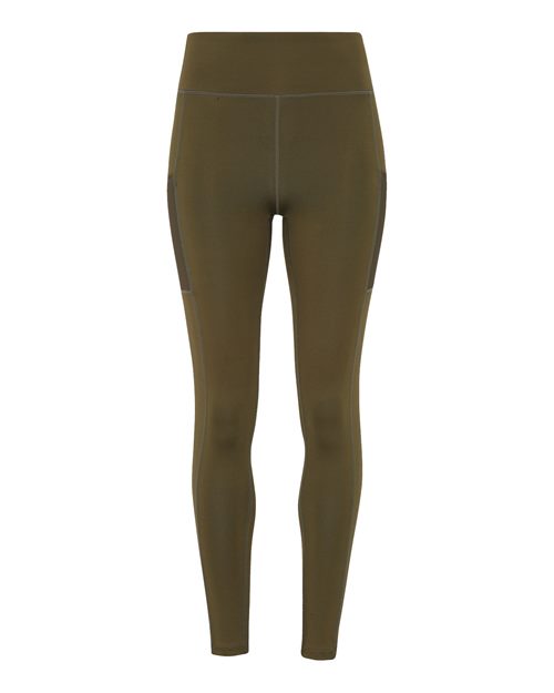 Load image into Gallery viewer, TriDri TD304 Women's Mesh Pocket Danica Leggings - Olive