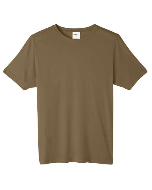 Load image into Gallery viewer, CORE365 CE111 Unisex Fusion ChromaSoft™ Performance T-Shirt - Coyote Brown