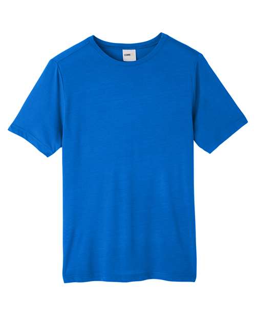Load image into Gallery viewer, CORE365 CE111 Unisex Fusion ChromaSoft™ Performance T-Shirt - True Royal