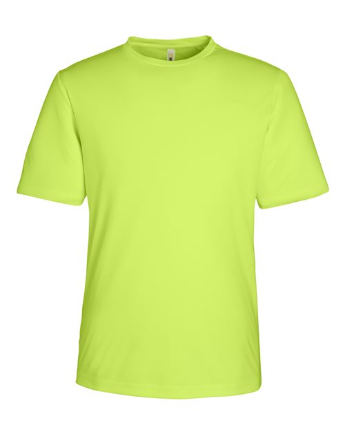 Load image into Gallery viewer, CORE365 CE10 Unisex Capital Performance T-Shirt - Safety Yellow