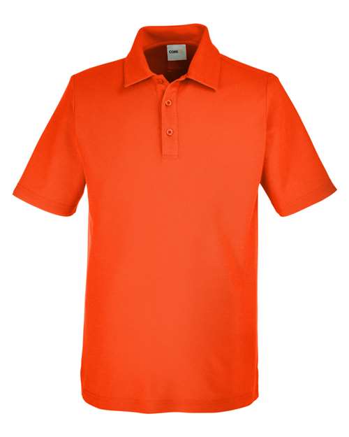 Load image into Gallery viewer, CORE365 CE112 Men's Fusion ChromaSoft™ Pique Polo - Campus Orange