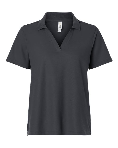 Load image into Gallery viewer, CORE365 CE106W Women's Resolve CVC Performance Pique Polo - Carbon