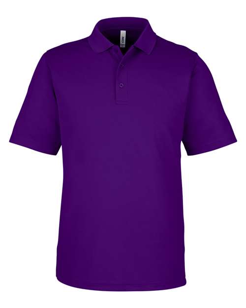 Load image into Gallery viewer, CORE365 CE104 Men's Market Snag Protect Mesh Polo - Campus Purple