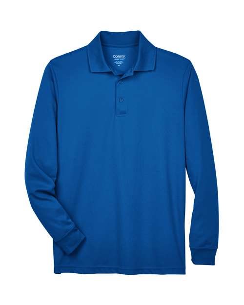 Load image into Gallery viewer, CORE365 88192 Men's Pinnacle Performance Long Sleeve Piqué Polo - True Royal