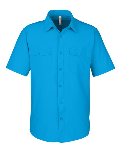 Load image into Gallery viewer, CORE365 CE510 Men's Ultra UVP® Marina Shirt - Electric Blue