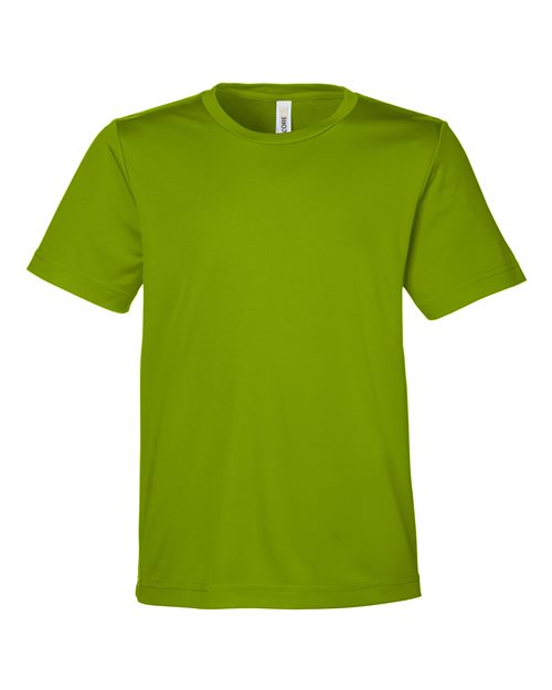 Load image into Gallery viewer, CORE365 CE10Y Youth Capital Performance T-Shirt - Acid Green