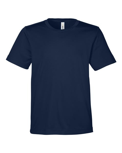 Load image into Gallery viewer, CORE365 CE10Y Youth Capital Performance T-Shirt - Classic Navy