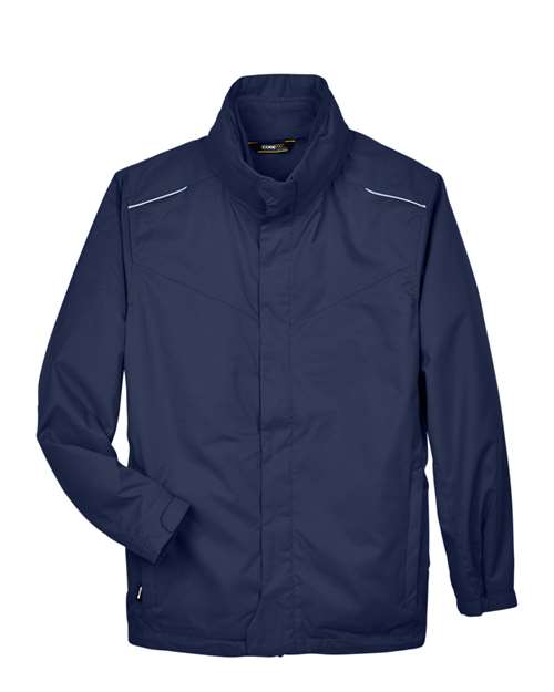 Load image into Gallery viewer, CORE365 88205 Men's Region 3-in-1 Jacket with Fleece Liner - Classic Navy