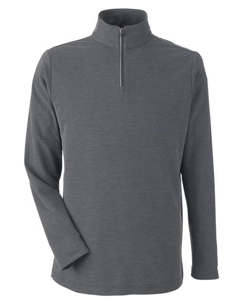 Load image into Gallery viewer, CORE365 CE405 Men's Fusion ChromaSoft™ Pique Quarter-Zip Pullover - Carbon Heather
