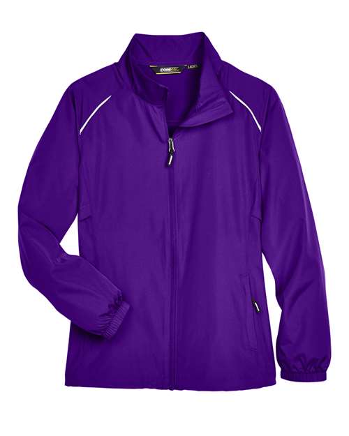 Load image into Gallery viewer, CORE365 78183 Women's Techno Lite Motivate Unlined Lightweight Jacket - Campus Purple