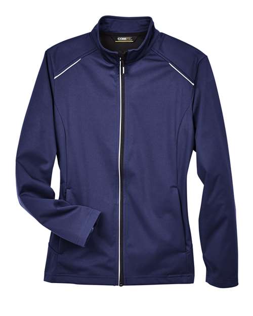 Load image into Gallery viewer, CORE365 CE708W Women's Techno Lite Three-Layer Knit Tech-Shell - Classic Navy