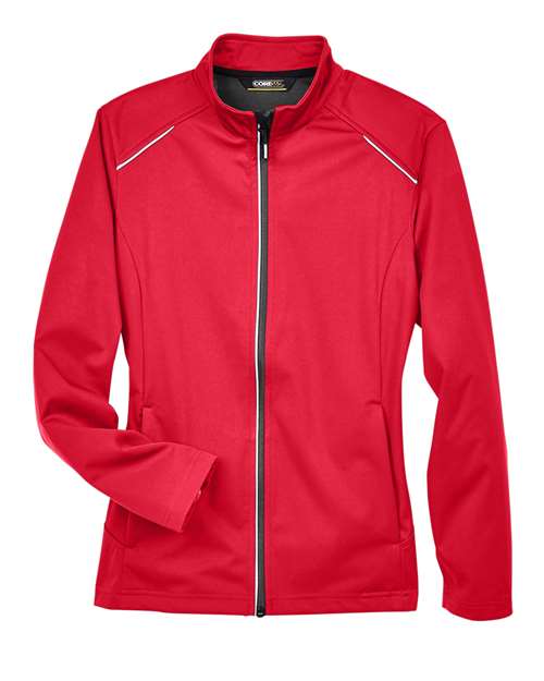 Load image into Gallery viewer, CORE365 CE708W Women's Techno Lite Three-Layer Knit Tech-Shell - Classic Red