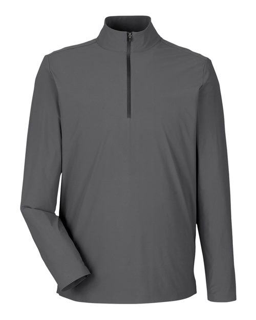 Load image into Gallery viewer, Devon & Jones DG410 Men's CrownLux Performance® Windsor Welded Quarter-Zip Pullover - Graphite