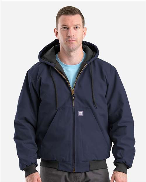Load image into Gallery viewer, Berne Apparel HJ51 Men's Berne Heritage Hooded Jacket - Navy