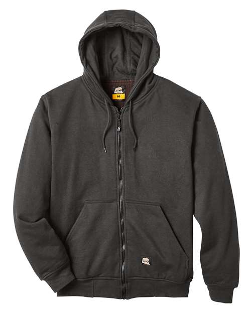 Load image into Gallery viewer, Berne Apparel SZ101 Men's Heritage Thermal Lined Hooded Sweatshirt - Charcoal