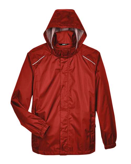 Load image into Gallery viewer, CORE365 88185 Men's Climate Seam Sealed Lightweight Variegated Ripstop Jacket - Classic Red