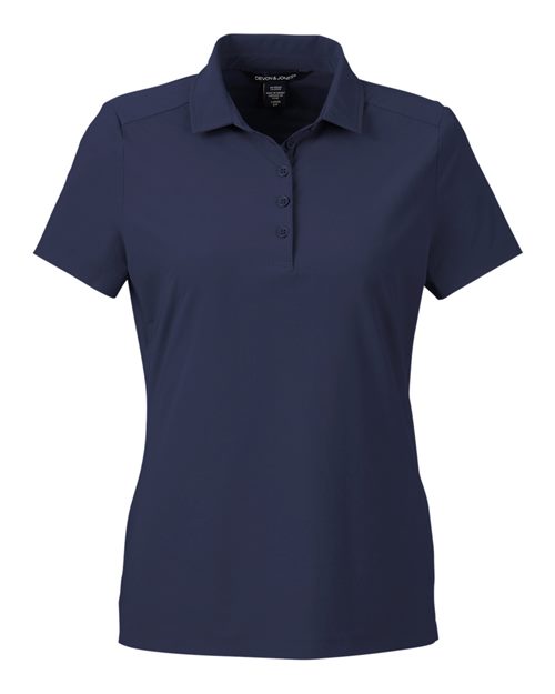 Load image into Gallery viewer, Devon & Jones DG110W Women's CrownLux Performance® Windsor Welded Polo - Navy