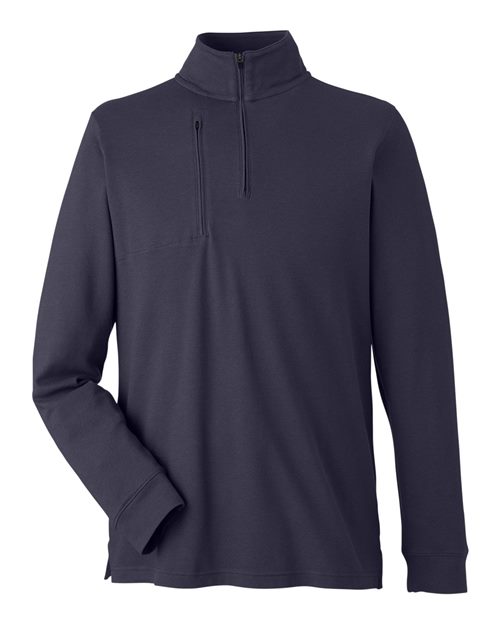 Load image into Gallery viewer, Devon & Jones DG400 Men's New Classics® Performance Quarter-Zip Pullover - Navy
