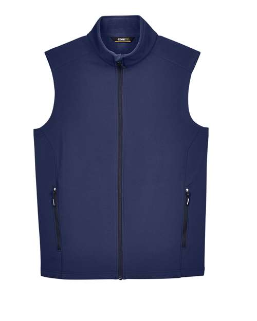 Load image into Gallery viewer, CORE365 CE701 Men's Cruise Two-Layer Fleece Bonded Soft Shell Vest - Classic Navy
